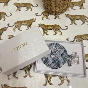 DIOR Authentic Gift with purchase coin case and Miss Dior perfume